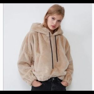 zara faux jacket